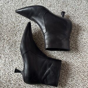 STUART WEITZMAN Mara 50 Black 100%Calfskin Ankle Boots